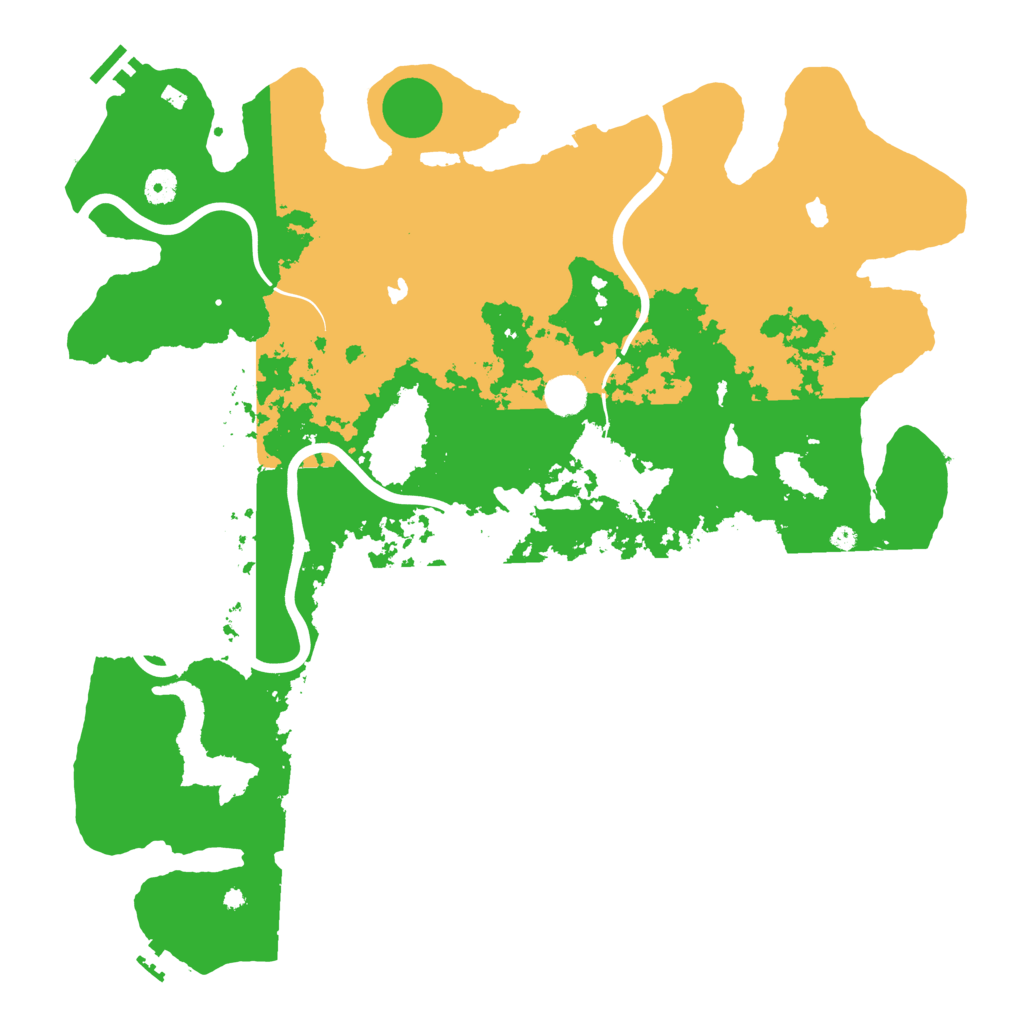 Biome Rust Map: Procedural Map, Size: 4500, Seed: 1028253912
