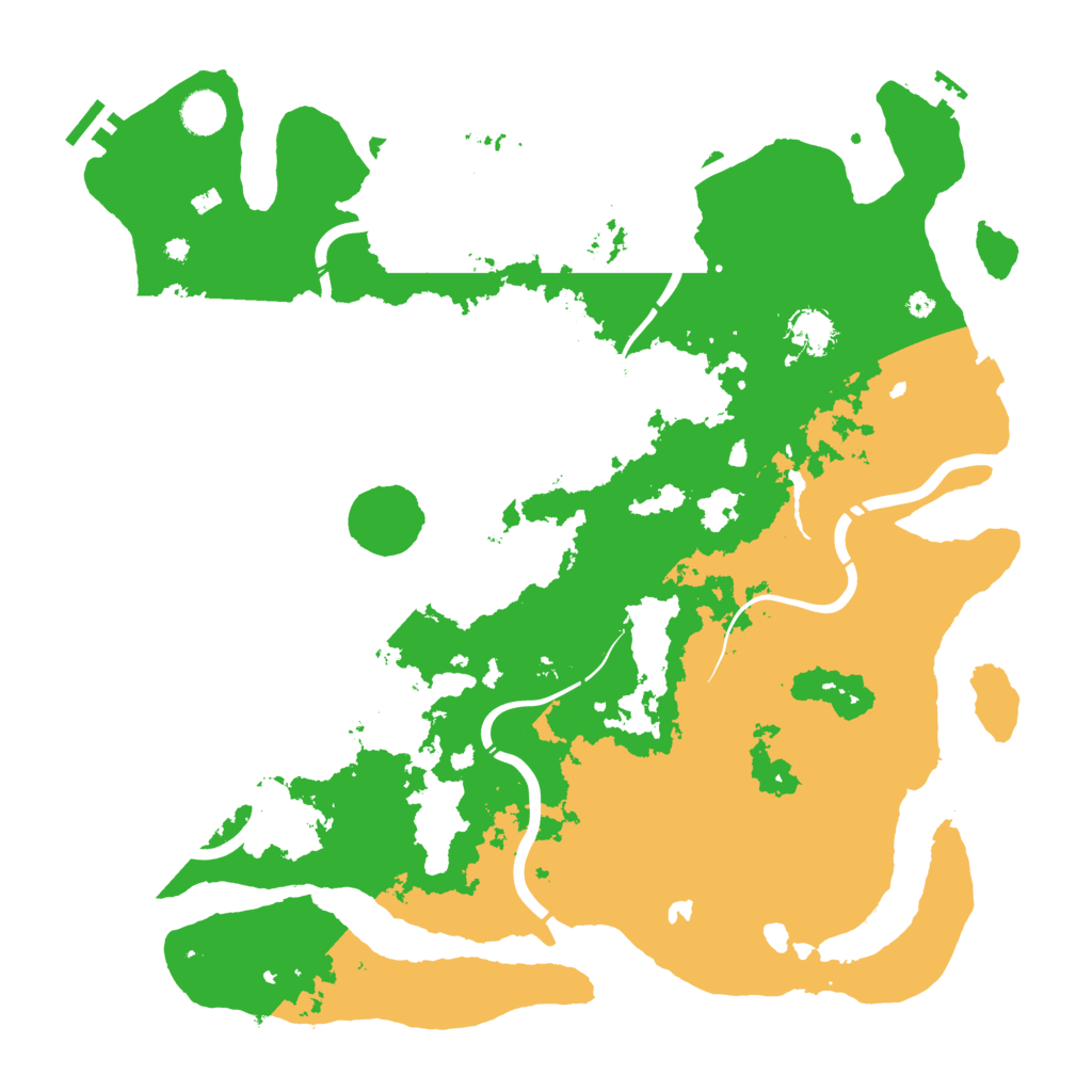 Biome Rust Map: Procedural Map, Size: 4250, Seed: 1272260253