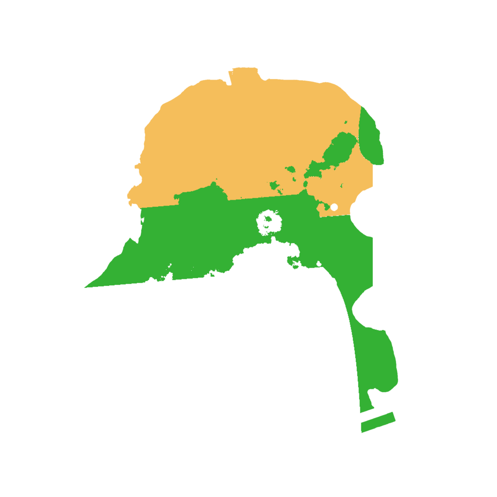 Biome Rust Map: Procedural Map, Size: 2000, Seed: 58732156