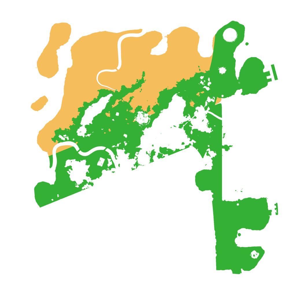 Biome Rust Map: Procedural Map, Size: 3750, Seed: 340411598