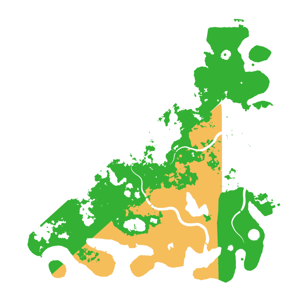 Biome Rust Map: Procedural Map, Size: 4500, Seed: 912113519