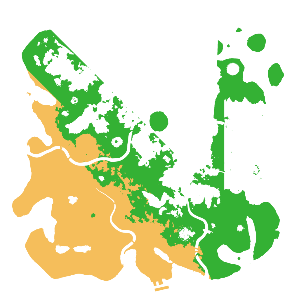 Biome Rust Map: Procedural Map, Size: 4250, Seed: 717754499