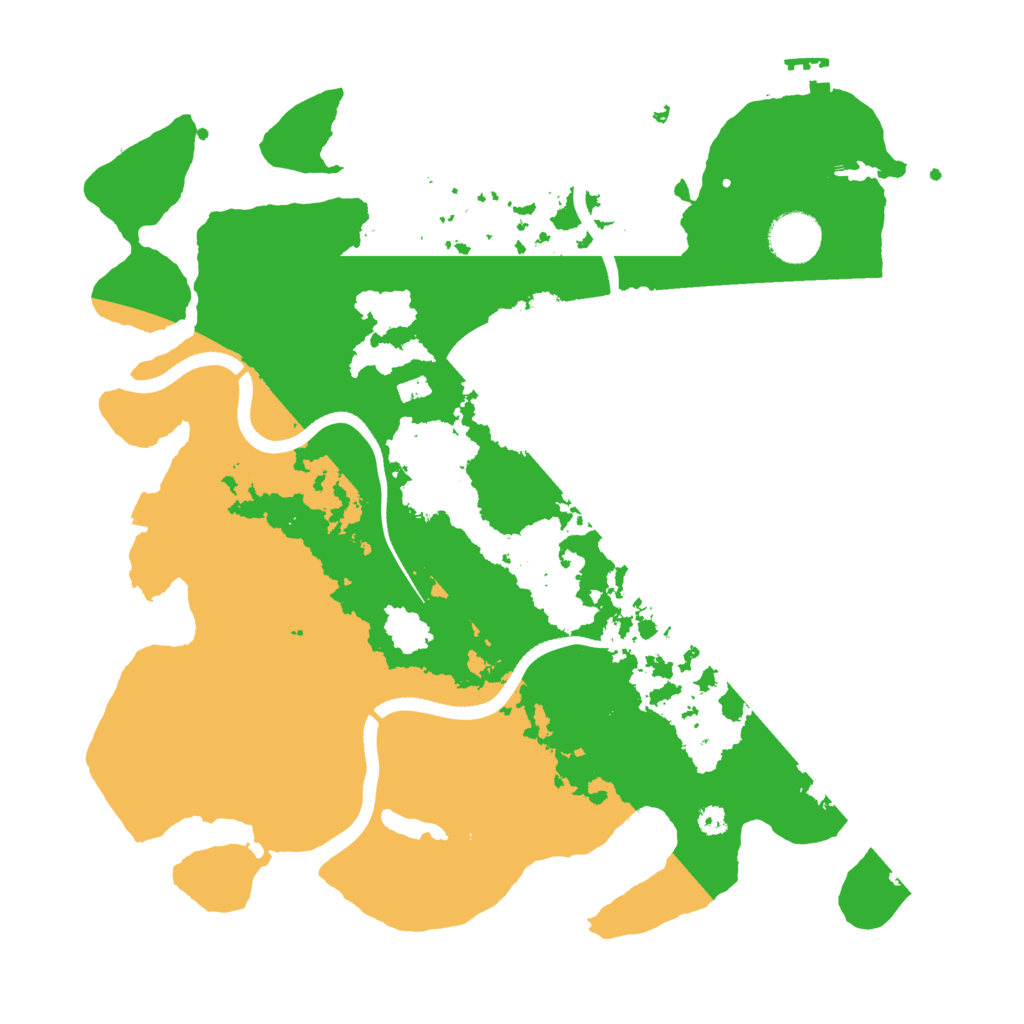 Biome Rust Map: Procedural Map, Size: 3500, Seed: 1320720799