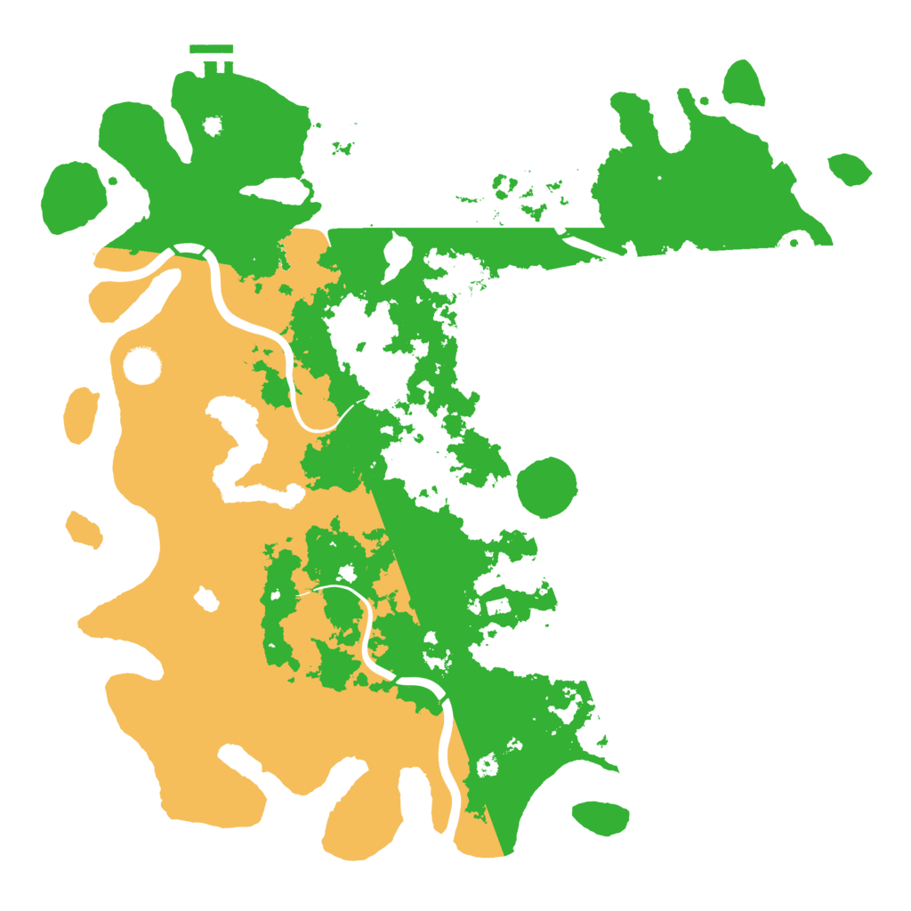 Biome Rust Map: Procedural Map, Size: 4250, Seed: 500529689
