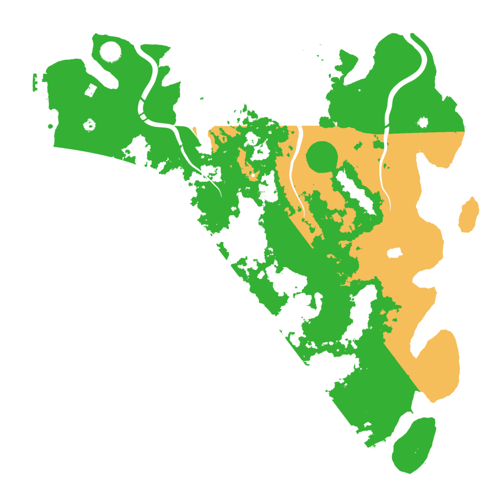Biome Rust Map: Procedural Map, Size: 4250, Seed: 568687697