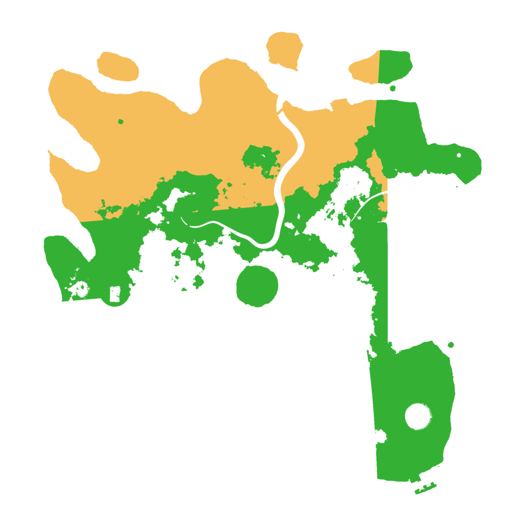 Biome Rust Map: Procedural Map, Size: 3500, Seed: 1894590300