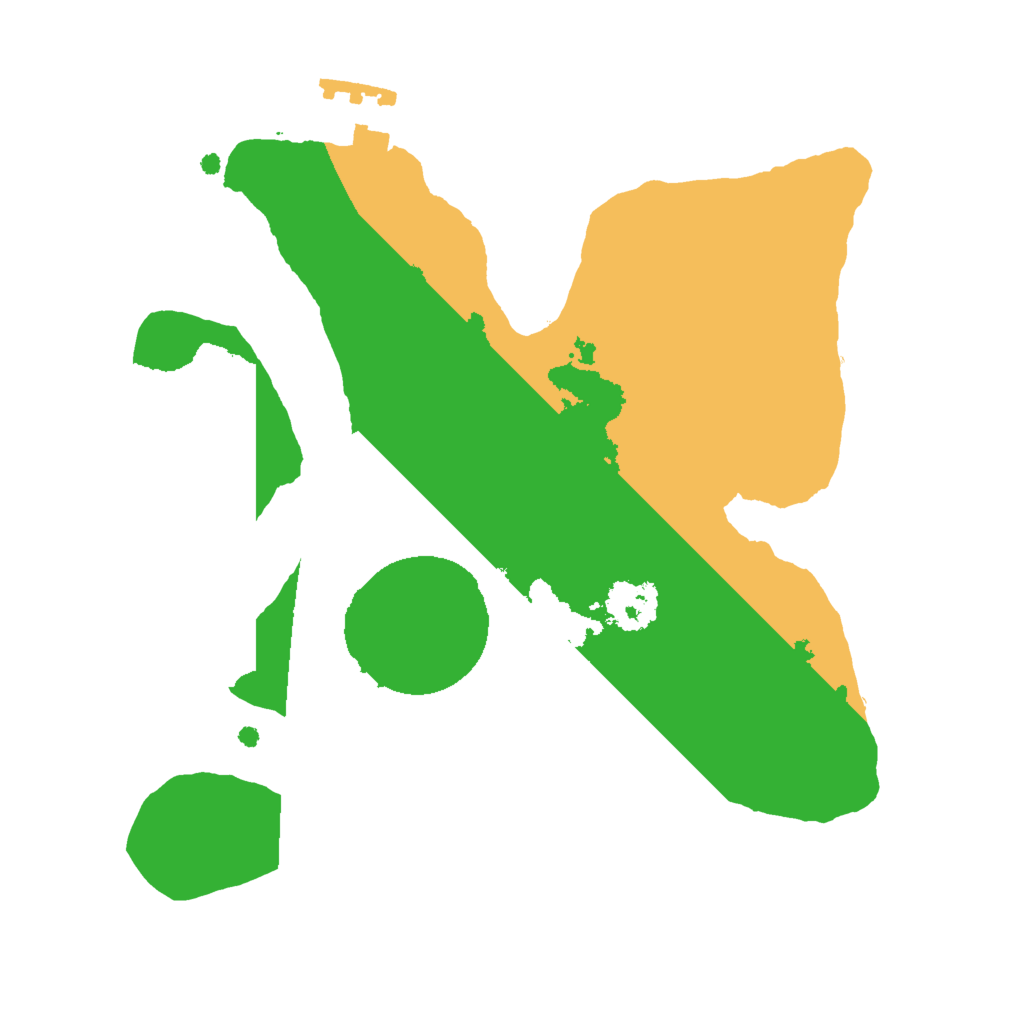 Biome Rust Map: Procedural Map, Size: 2000, Seed: 1785422263