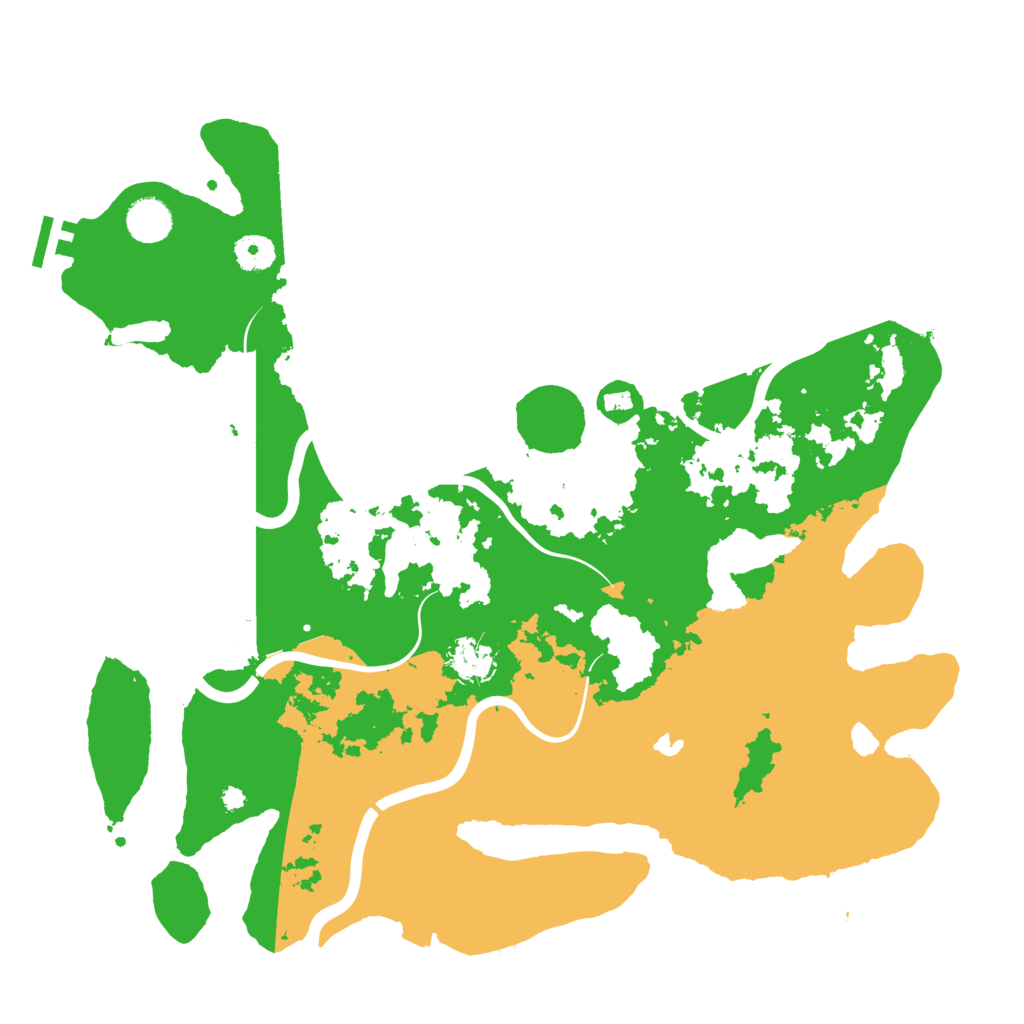 Biome Rust Map: Procedural Map, Size: 4000, Seed: 828178194