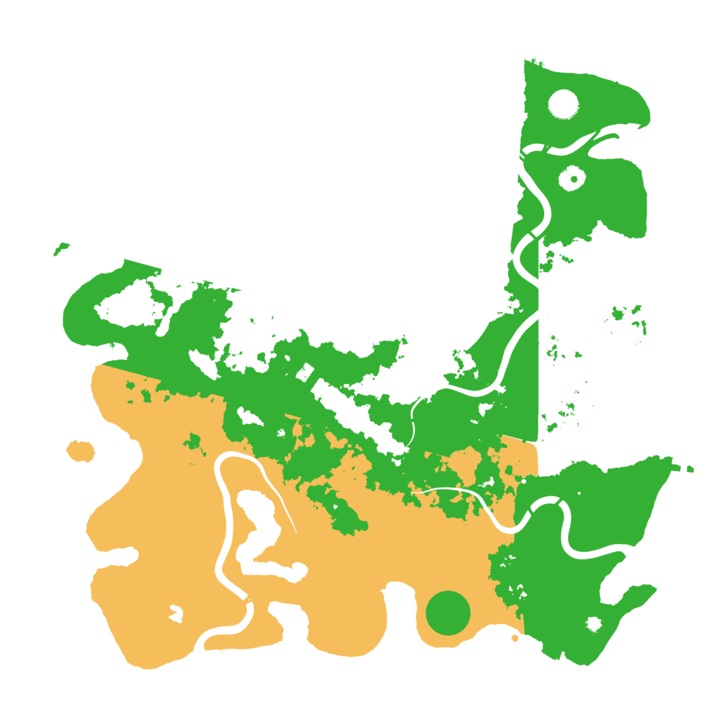 Biome Rust Map: Procedural Map, Size: 4250, Seed: 1302236829
