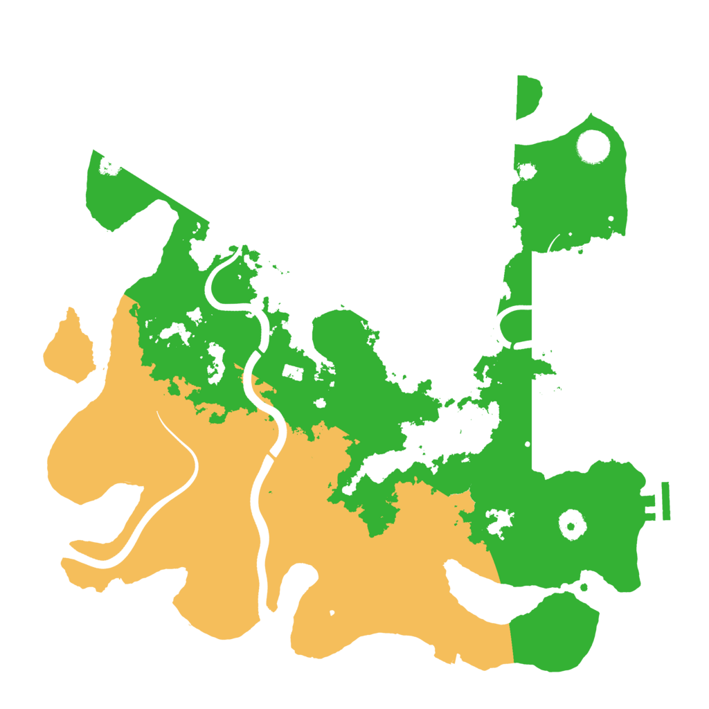 Biome Rust Map: Procedural Map, Size: 3750, Seed: 90003838
