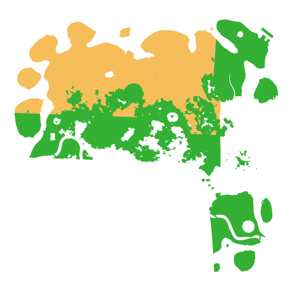 Biome Rust Map: Procedural Map, Size: 4250, Seed: 1128424556
