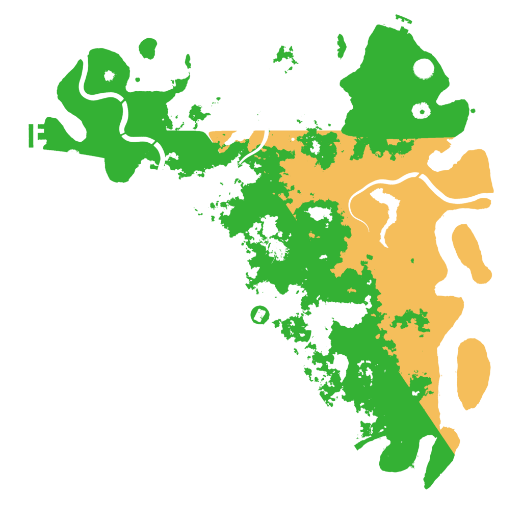 Biome Rust Map: Procedural Map, Size: 4500, Seed: 1931902296