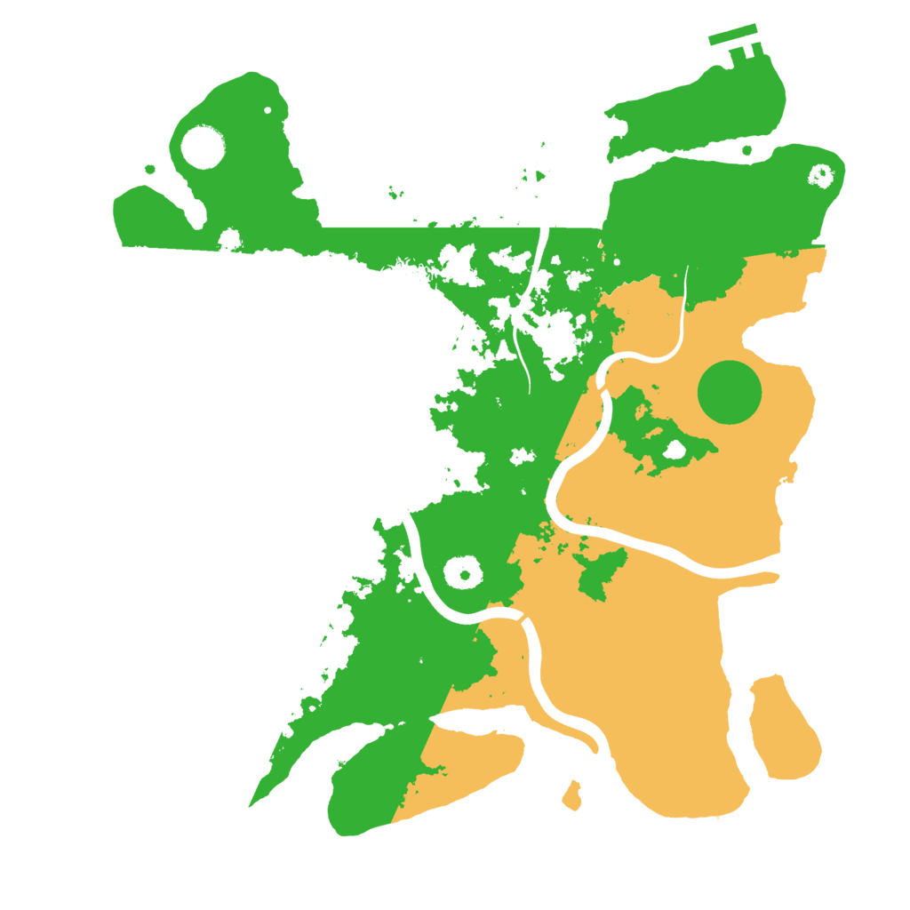 Biome Rust Map: Procedural Map, Size: 3750, Seed: 661811128