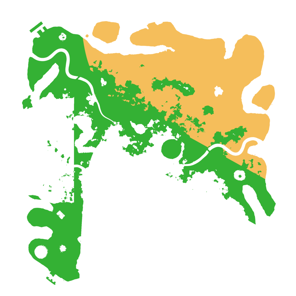 Biome Rust Map: Procedural Map, Size: 4000, Seed: 1954860058