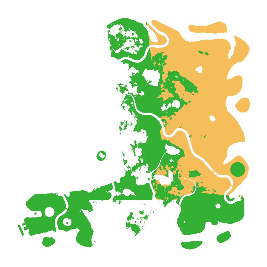 Biome Rust Map: Procedural Map, Size: 4800, Seed: 2091903491