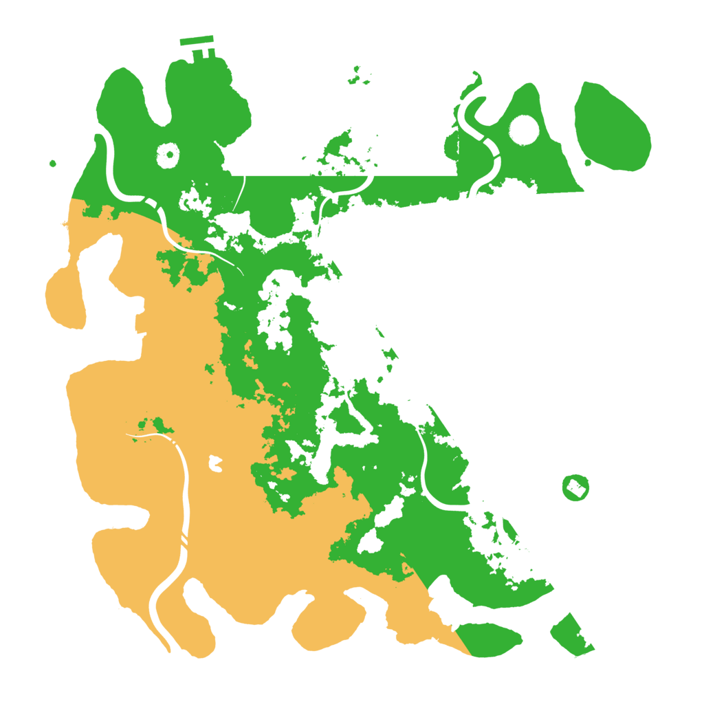 Biome Rust Map: Procedural Map, Size: 4250, Seed: 1541825342