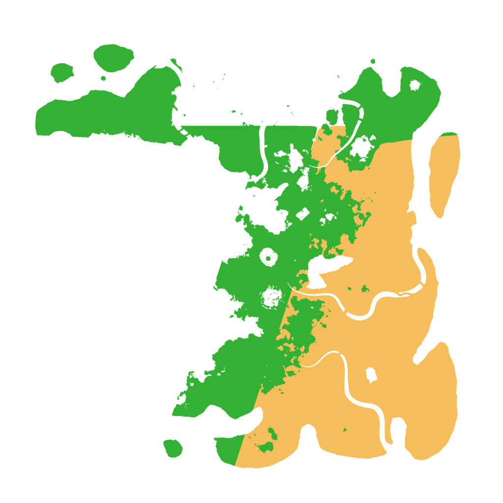 Biome Rust Map: Procedural Map, Size: 4250, Seed: 454605425