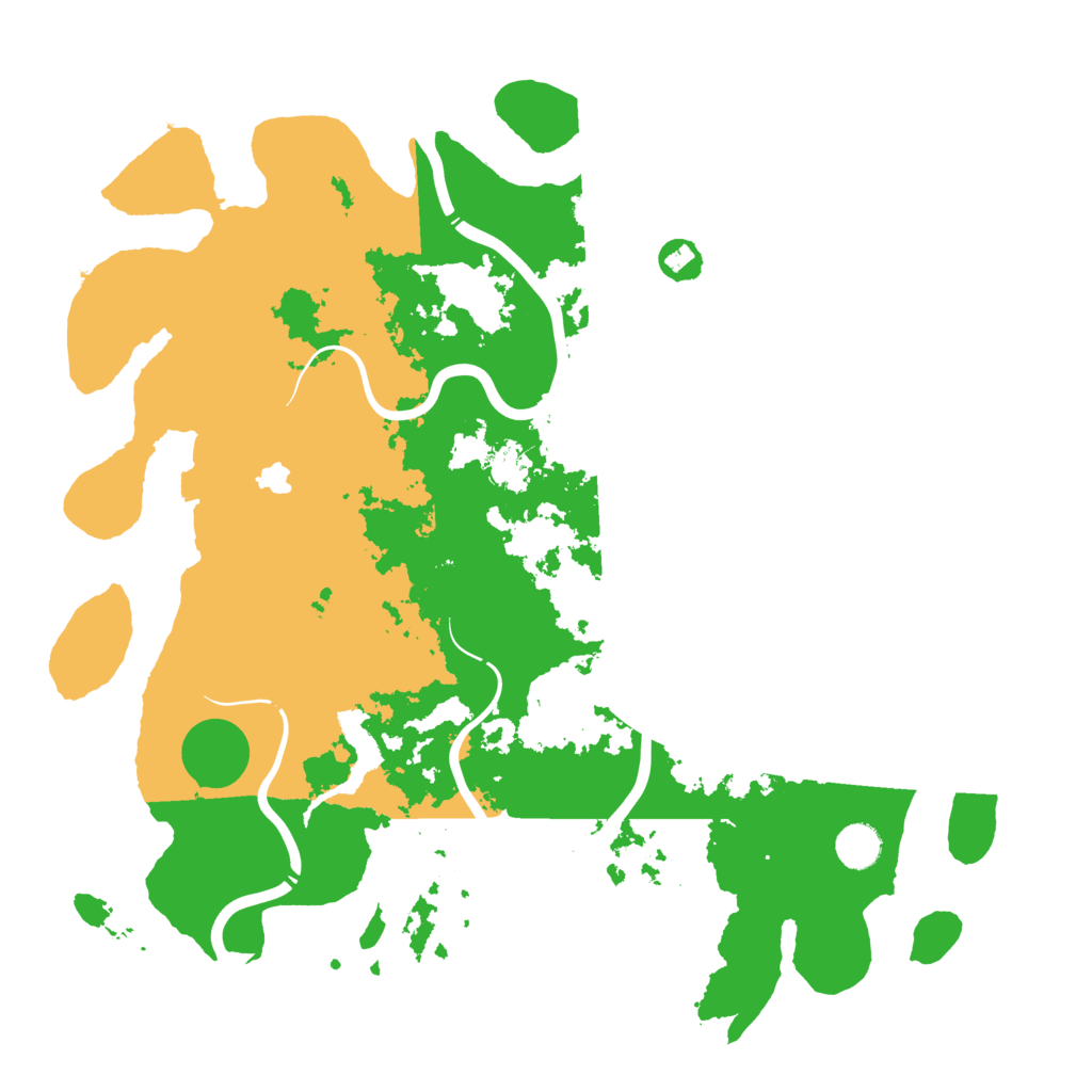 Biome Rust Map: Procedural Map, Size: 4250, Seed: 1116168907