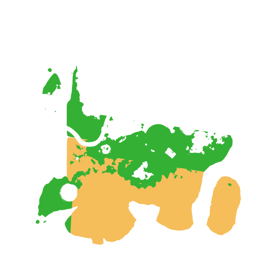 Biome Rust Map: Procedural Map, Size: 2800, Seed: 724175347