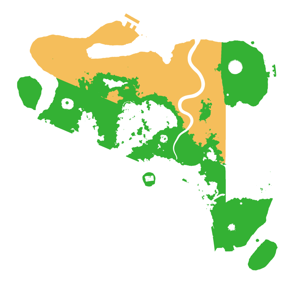 Biome Rust Map: Procedural Map, Size: 3800, Seed: 30426