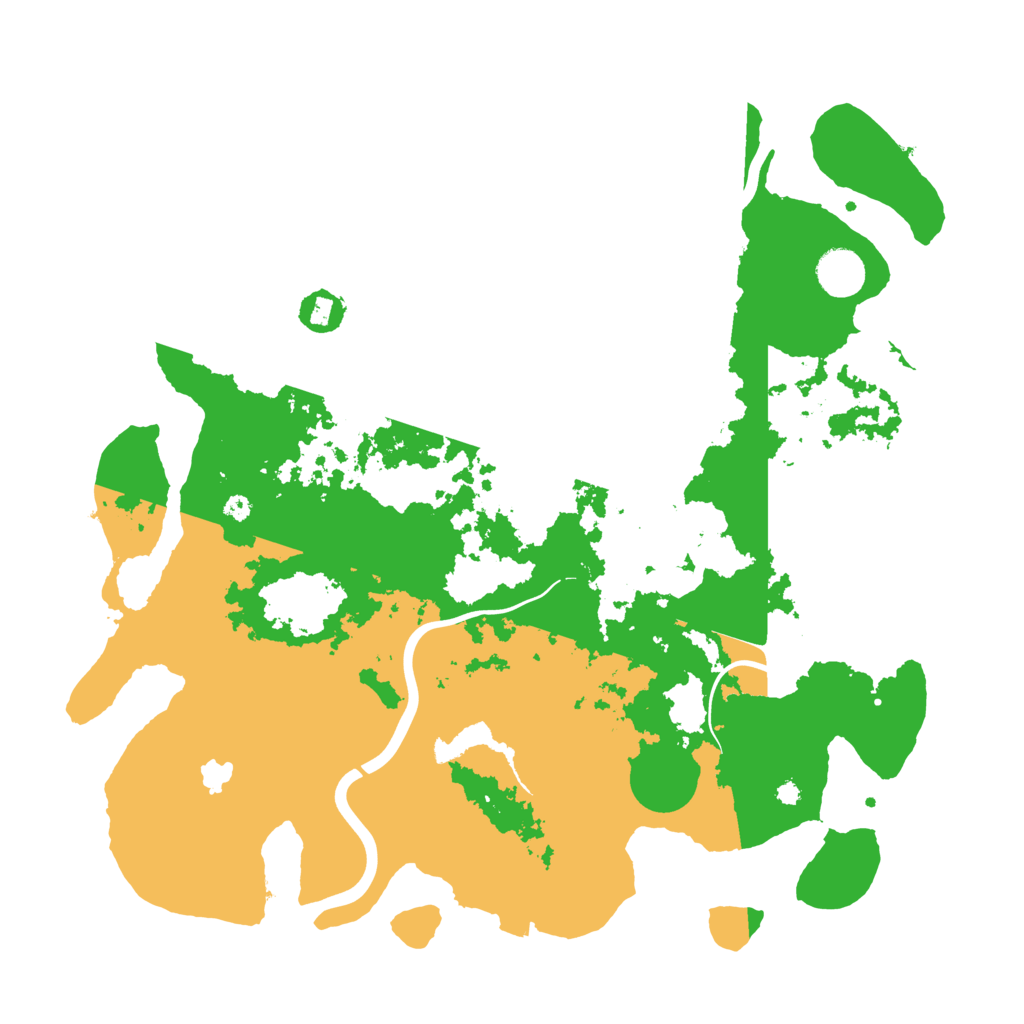 Biome Rust Map: Procedural Map, Size: 4000, Seed: 529305624