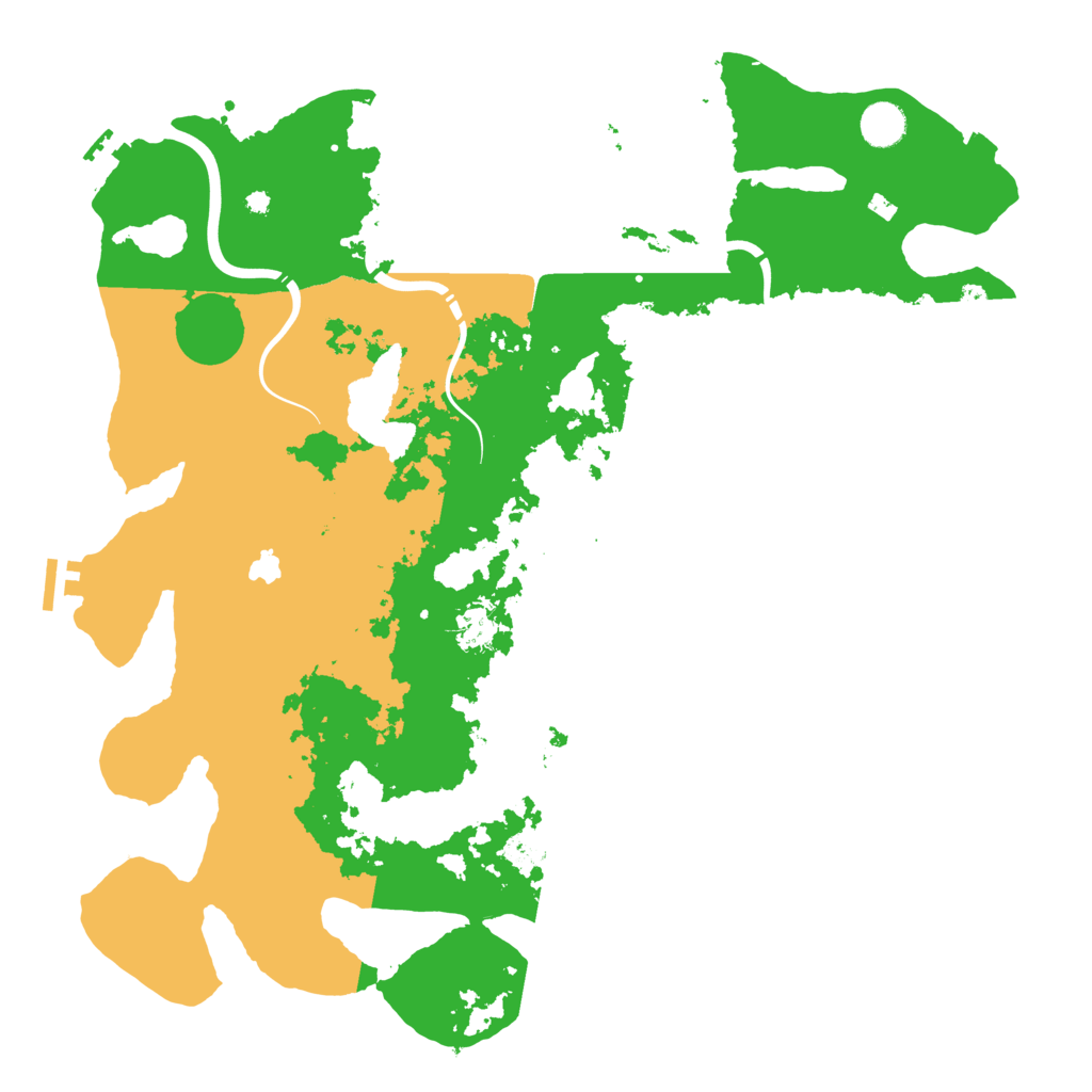 Biome Rust Map: Procedural Map, Size: 4250, Seed: 1787683959