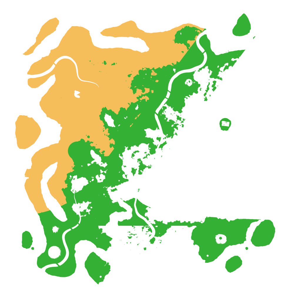 Biome Rust Map: Procedural Map, Size: 4250, Seed: 21666426