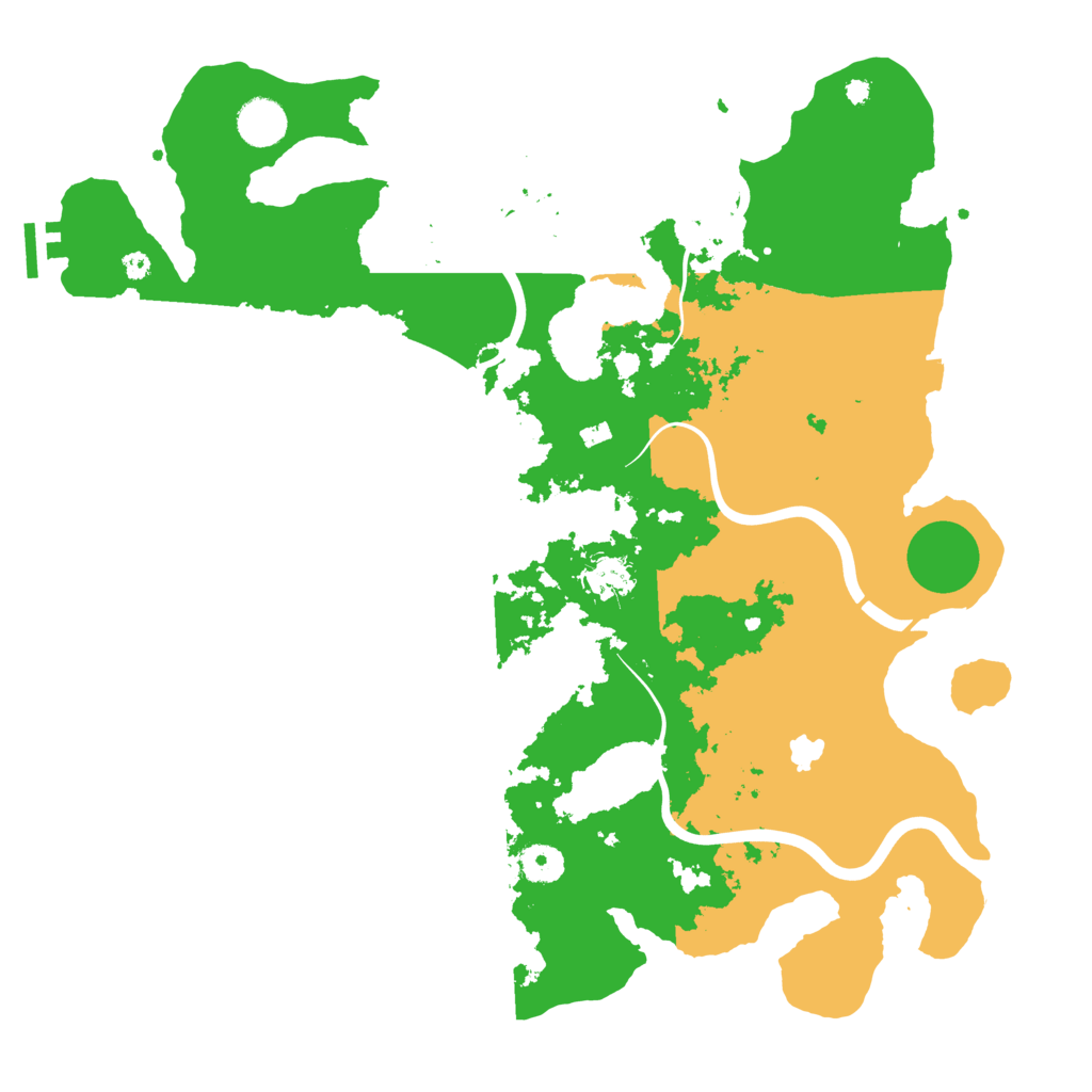 Biome Rust Map: Procedural Map, Size: 4000, Seed: 2469939