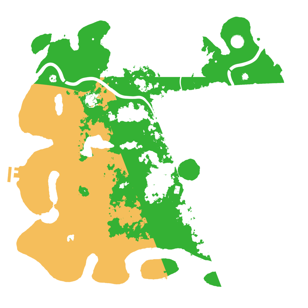 Biome Rust Map: Procedural Map, Size: 4096, Seed: 1997789349