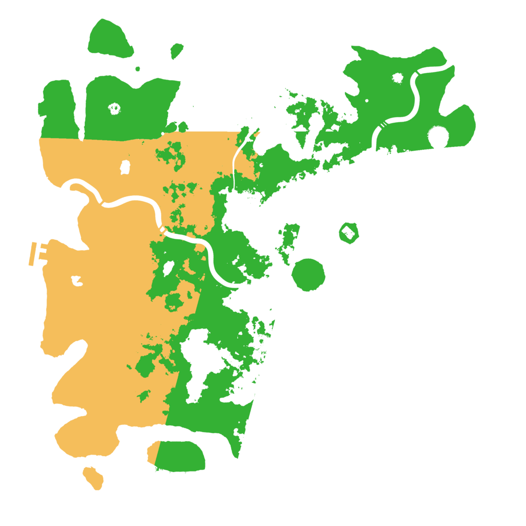 Biome Rust Map: Procedural Map, Size: 4500, Seed: 1900145964