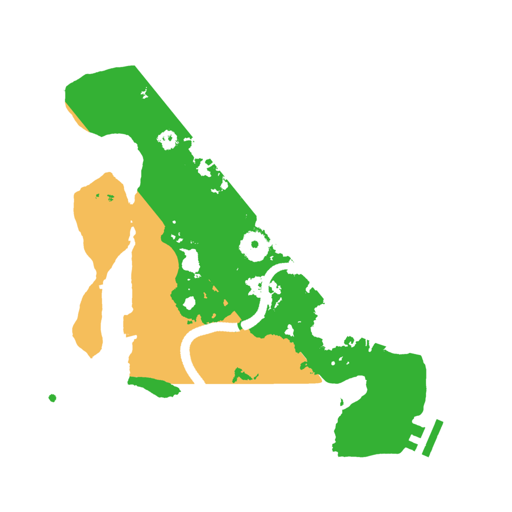 Biome Rust Map: Procedural Map, Size: 2700, Seed: 505163735