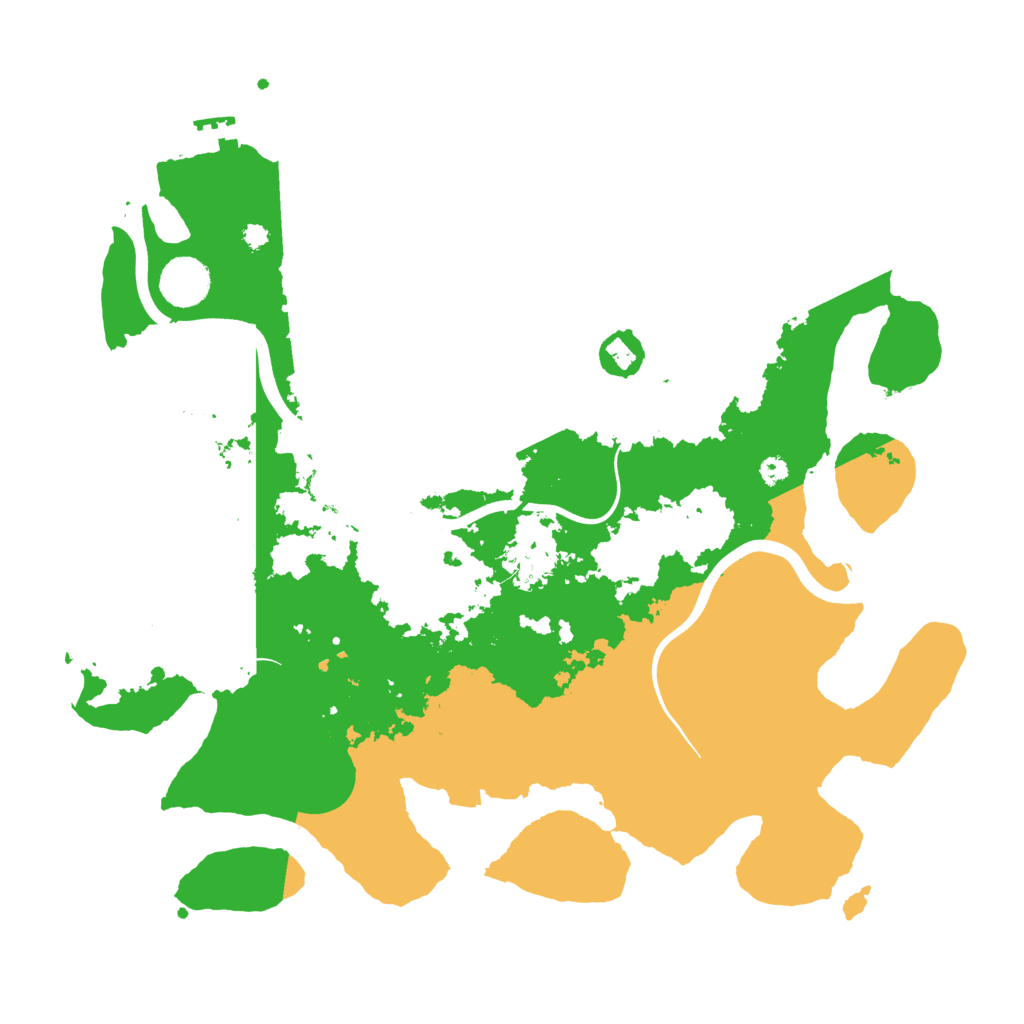 Biome Rust Map: Procedural Map, Size: 3750, Seed: 776162