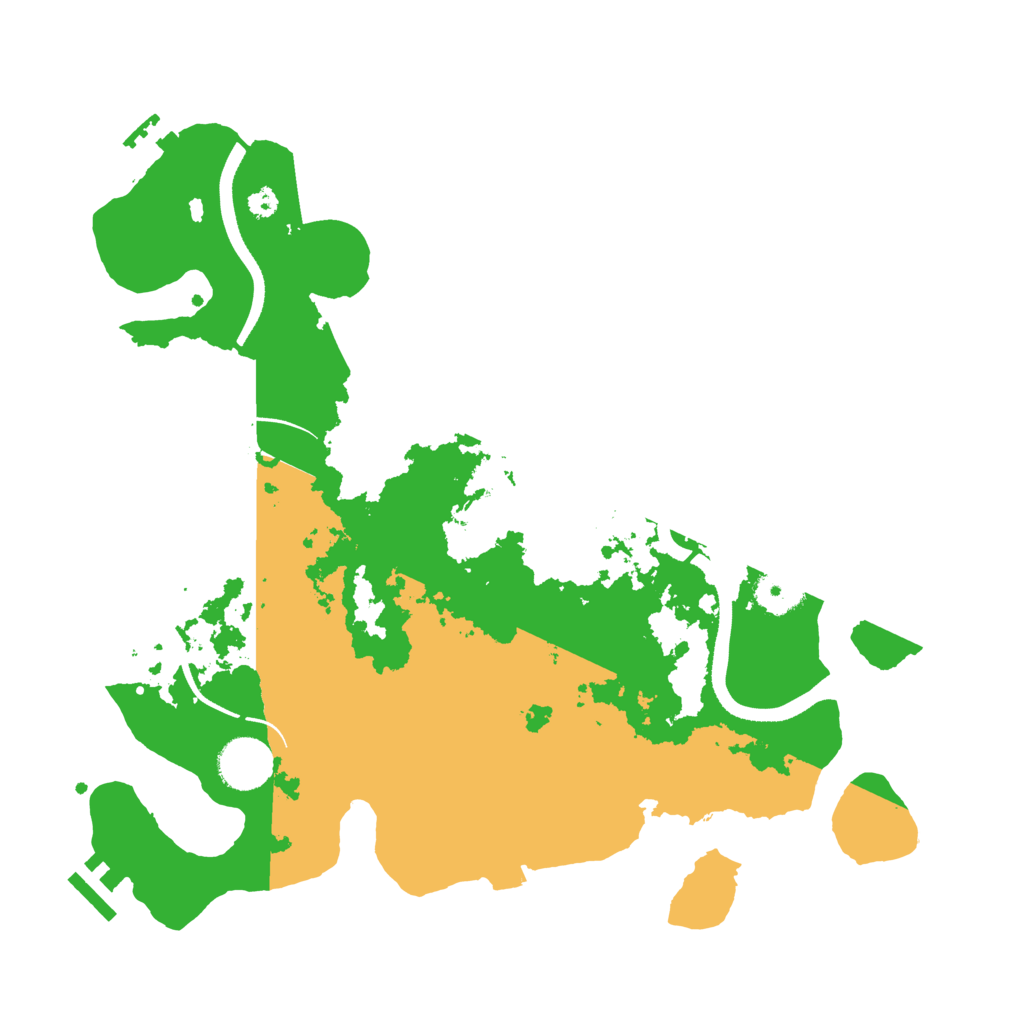 Biome Rust Map: Procedural Map, Size: 3500, Seed: 1548803676