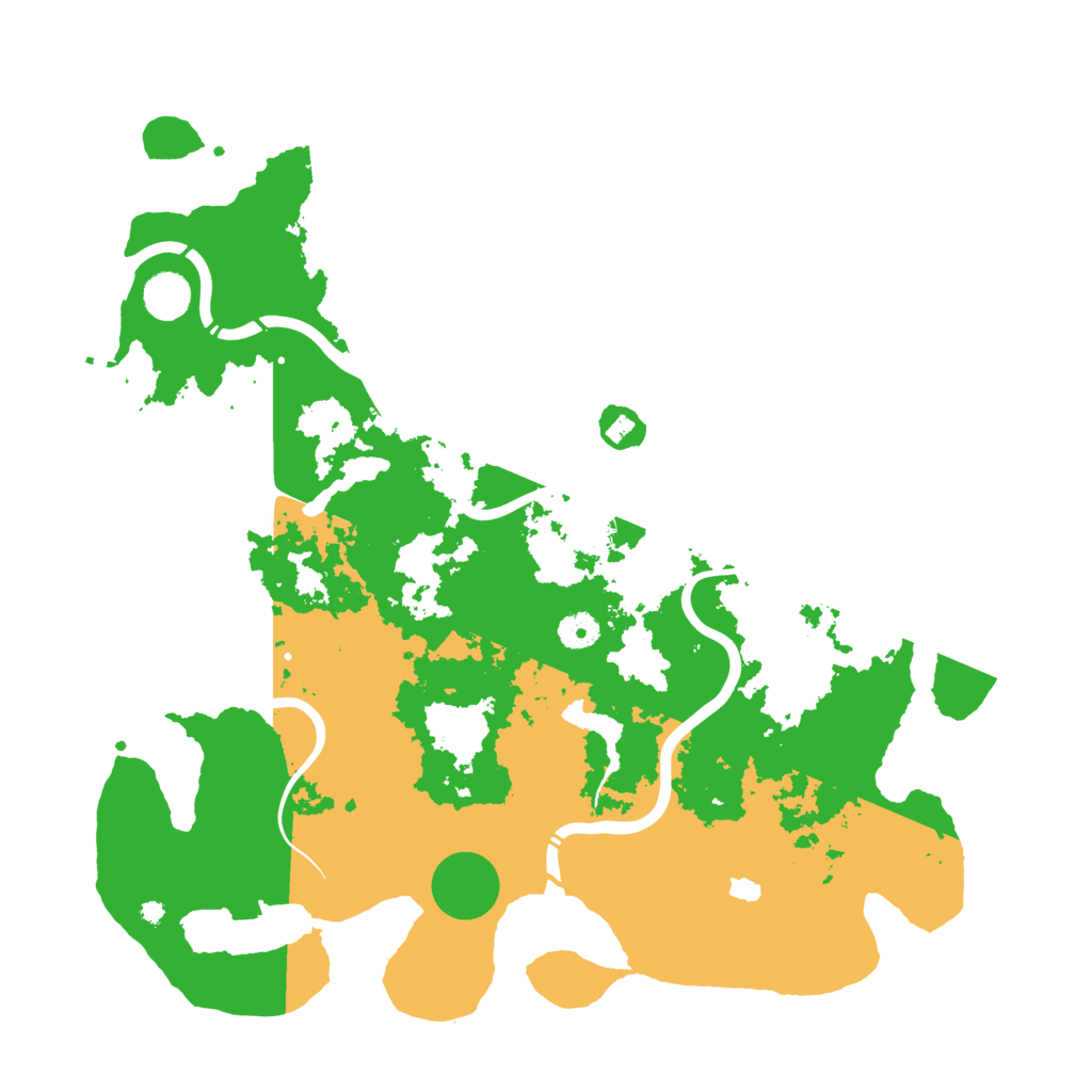 Biome Rust Map: Procedural Map, Size: 4250, Seed: 1877968782