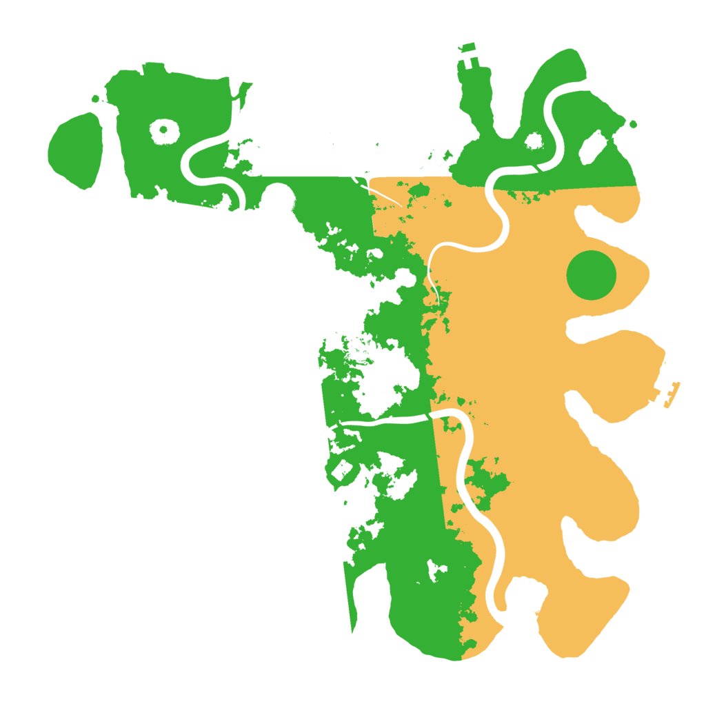 Biome Rust Map: Procedural Map, Size: 3750, Seed: 1665162677