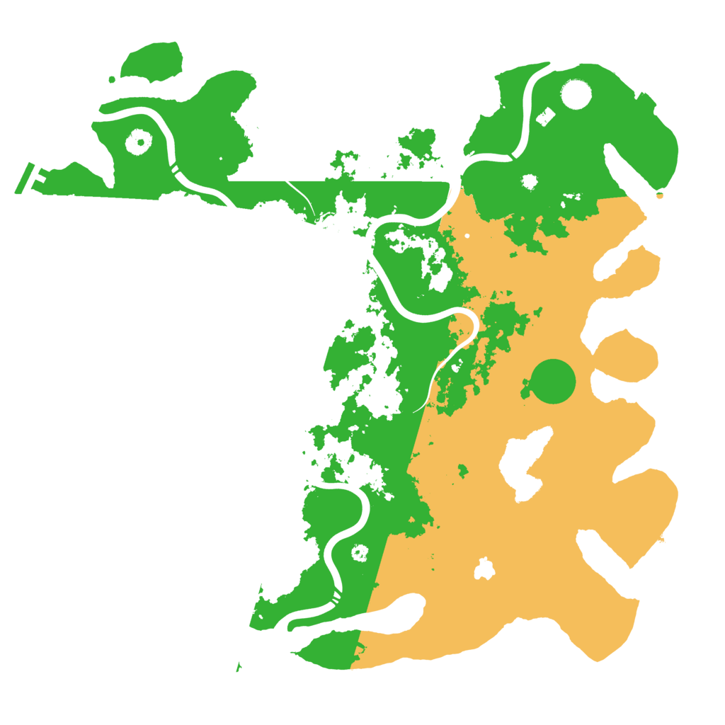 Biome Rust Map: Procedural Map, Size: 4250, Seed: 97602591