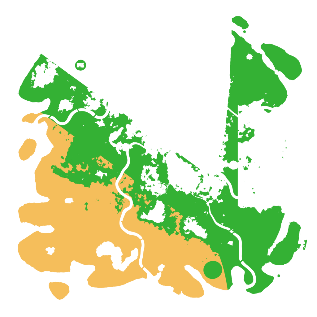 Biome Rust Map: Procedural Map, Size: 4700, Seed: 490385538