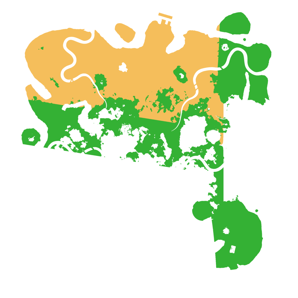 Biome Rust Map: Procedural Map, Size: 4250, Seed: 1651738186