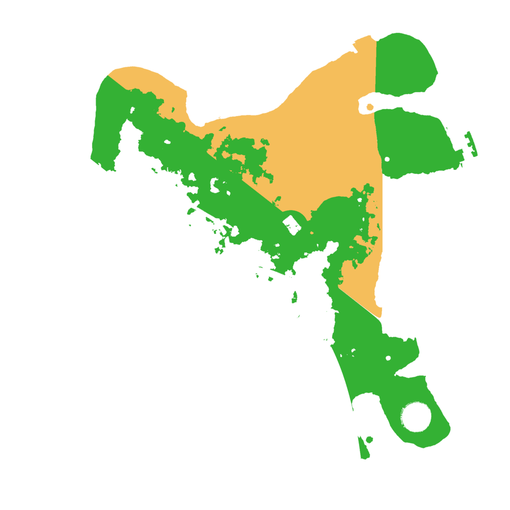 Biome Rust Map: Procedural Map, Size: 3000, Seed: 188617544