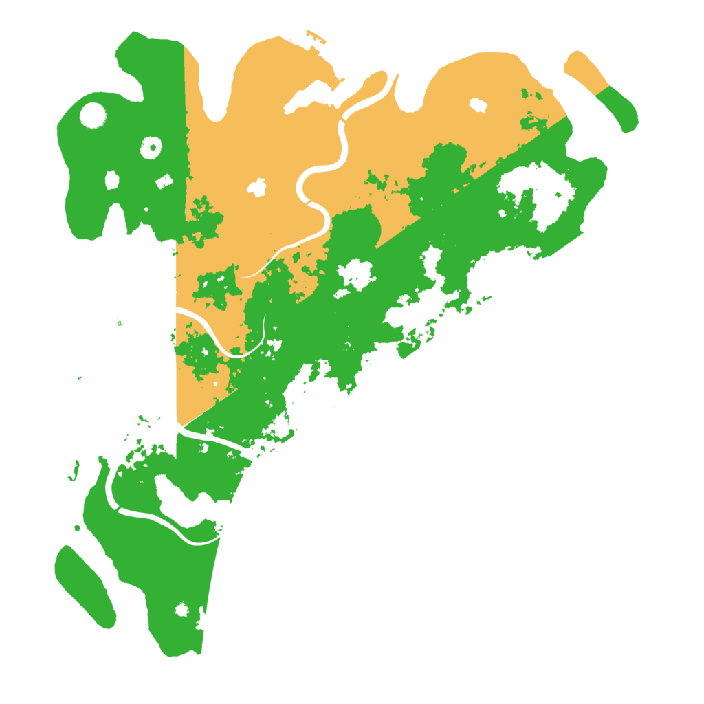Biome Rust Map: Procedural Map, Size: 4750, Seed: 32991285