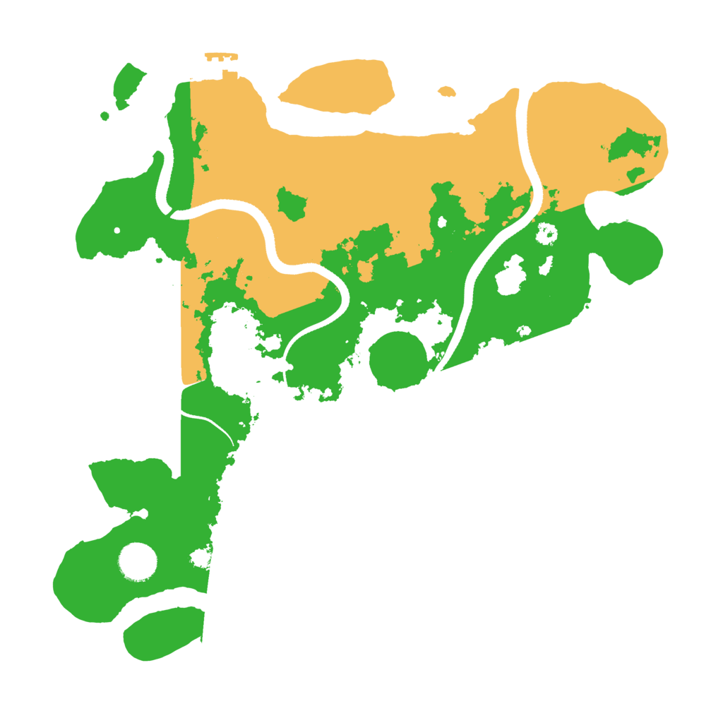 Biome Rust Map: Procedural Map, Size: 3333, Seed: 1052026