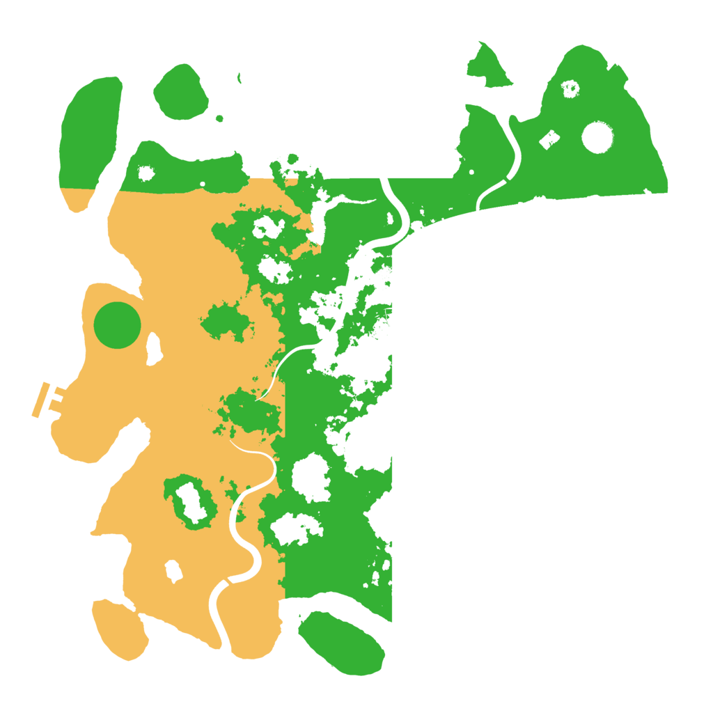 Biome Rust Map: Procedural Map, Size: 4000, Seed: 712899