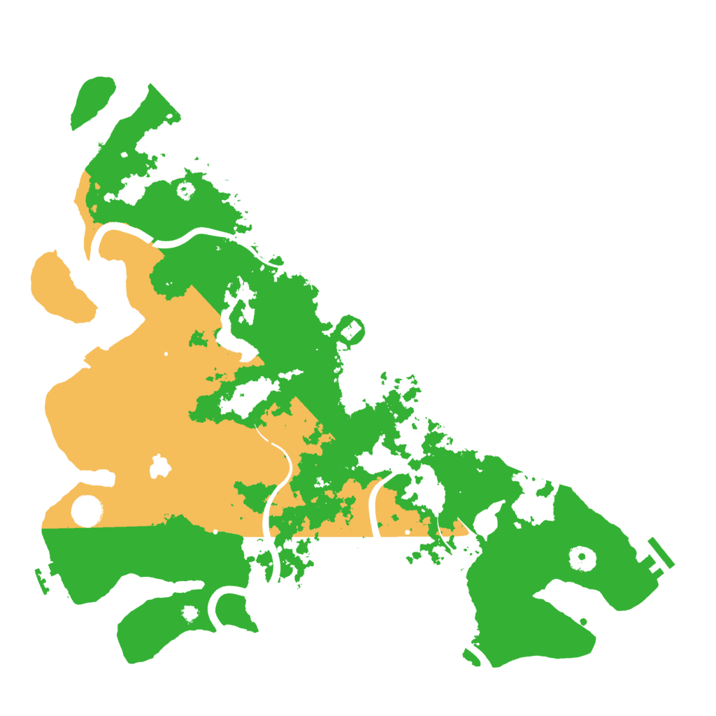 Biome Rust Map: Procedural Map, Size: 4050, Seed: 340335296