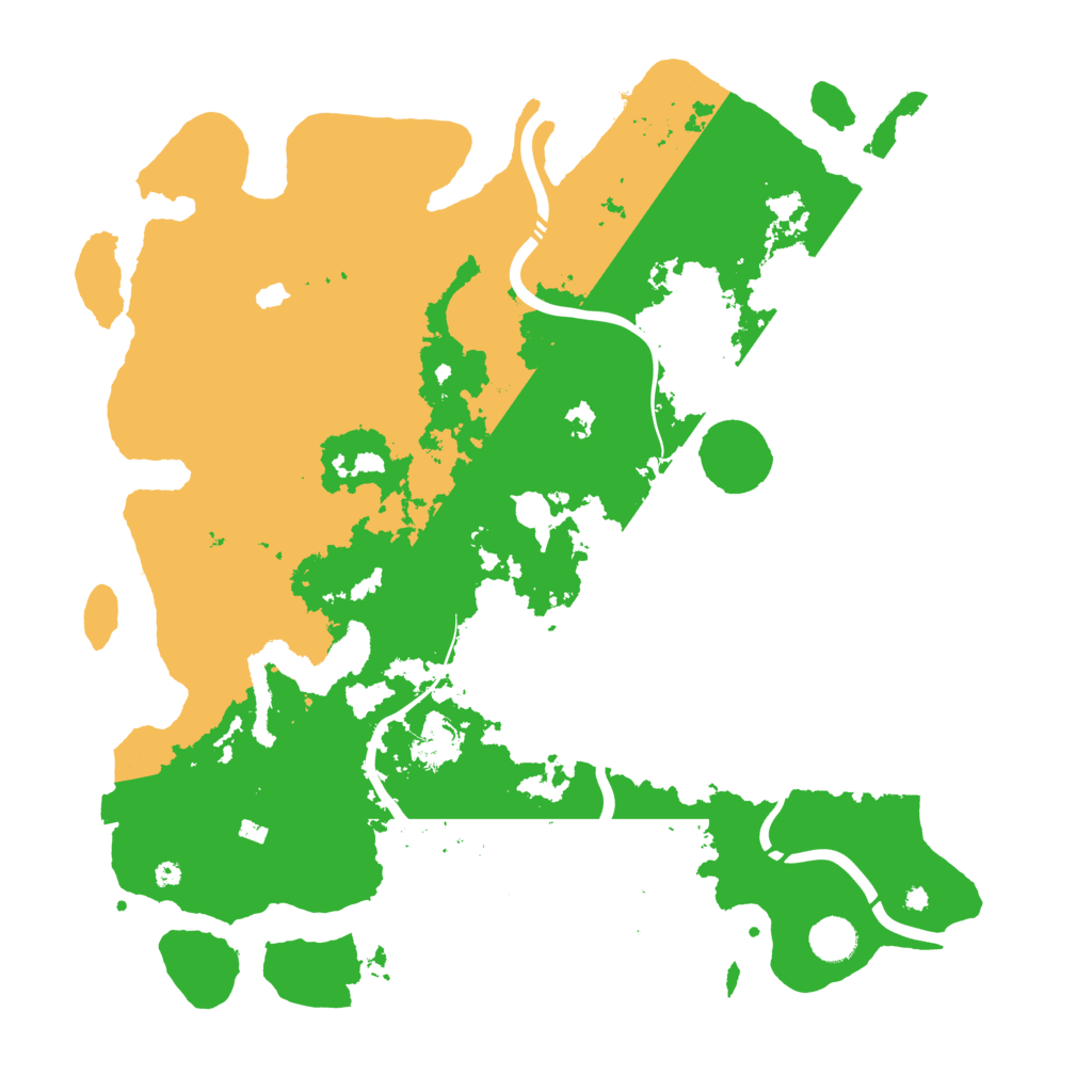 Biome Rust Map: Procedural Map, Size: 4250, Seed: 206213133