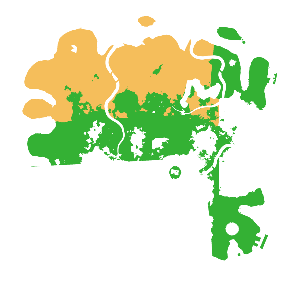 Biome Rust Map: Procedural Map, Size: 4000, Seed: 46497108