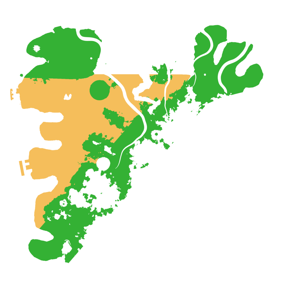 Biome Rust Map: Procedural Map, Size: 4000, Seed: 673521582