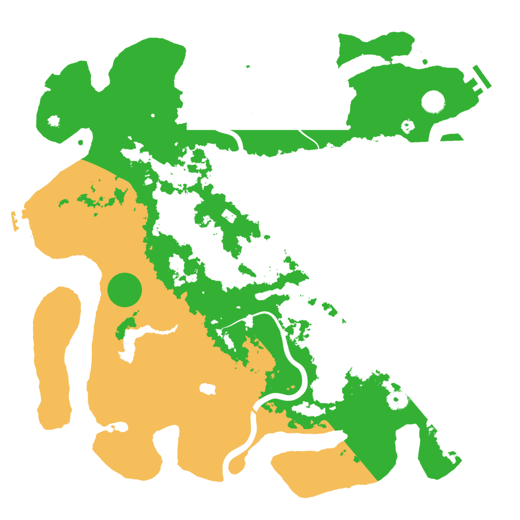 Biome Rust Map: Procedural Map, Size: 4000, Seed: 433360494
