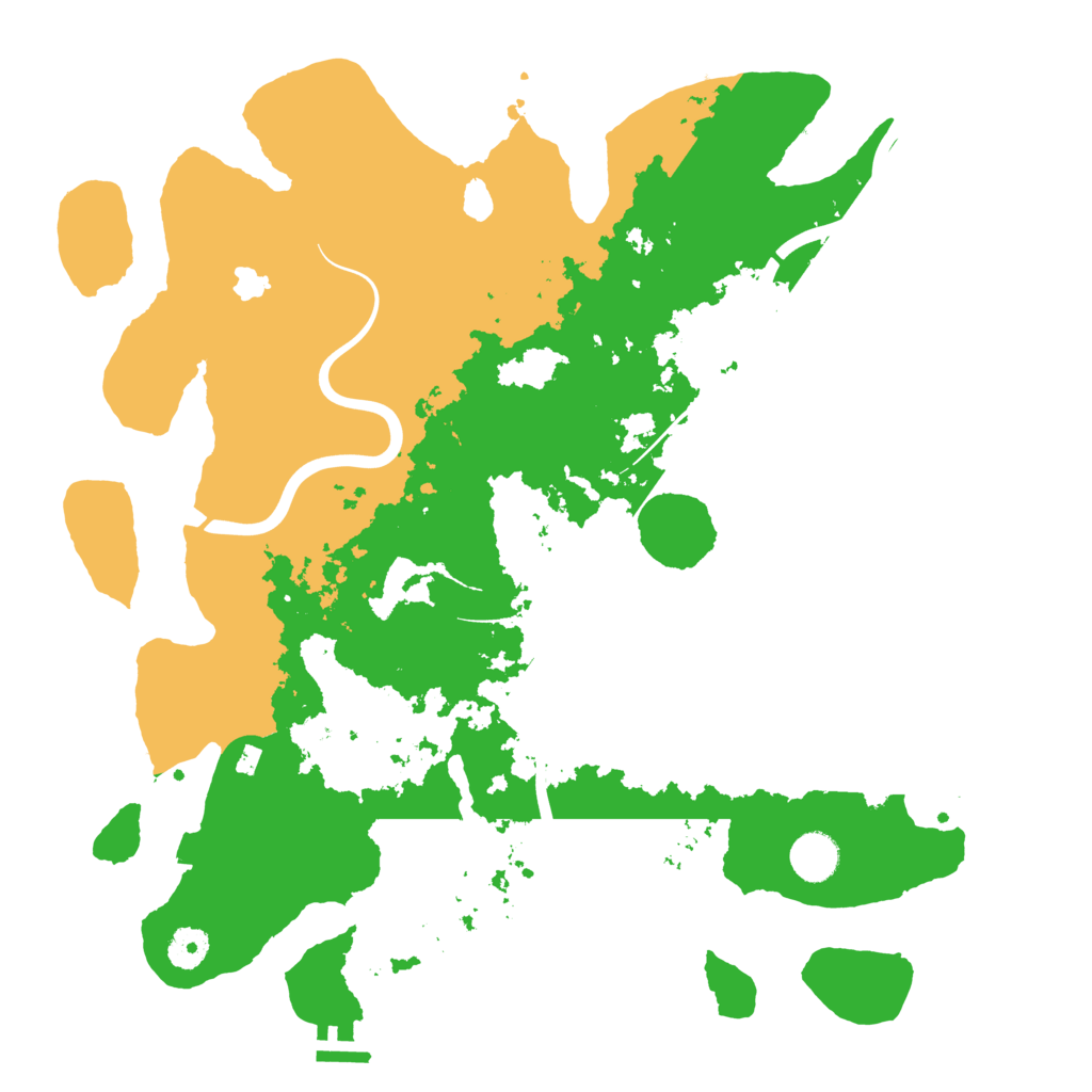 Biome Rust Map: Procedural Map, Size: 4000, Seed: 29819