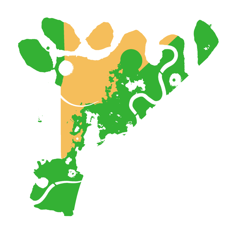 Biome Rust Map: Procedural Map, Size: 3000, Seed: 1154444618