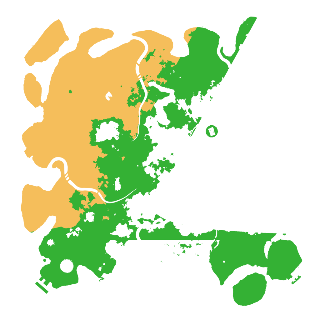 Biome Rust Map: Procedural Map, Size: 4250, Seed: 243741123